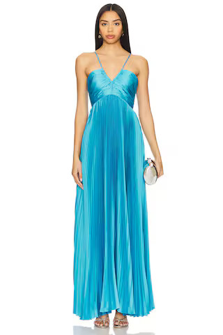 LIKELY Tino Gown in Sweet Turquoise from Revolve.com | Revolve Clothing (Global)