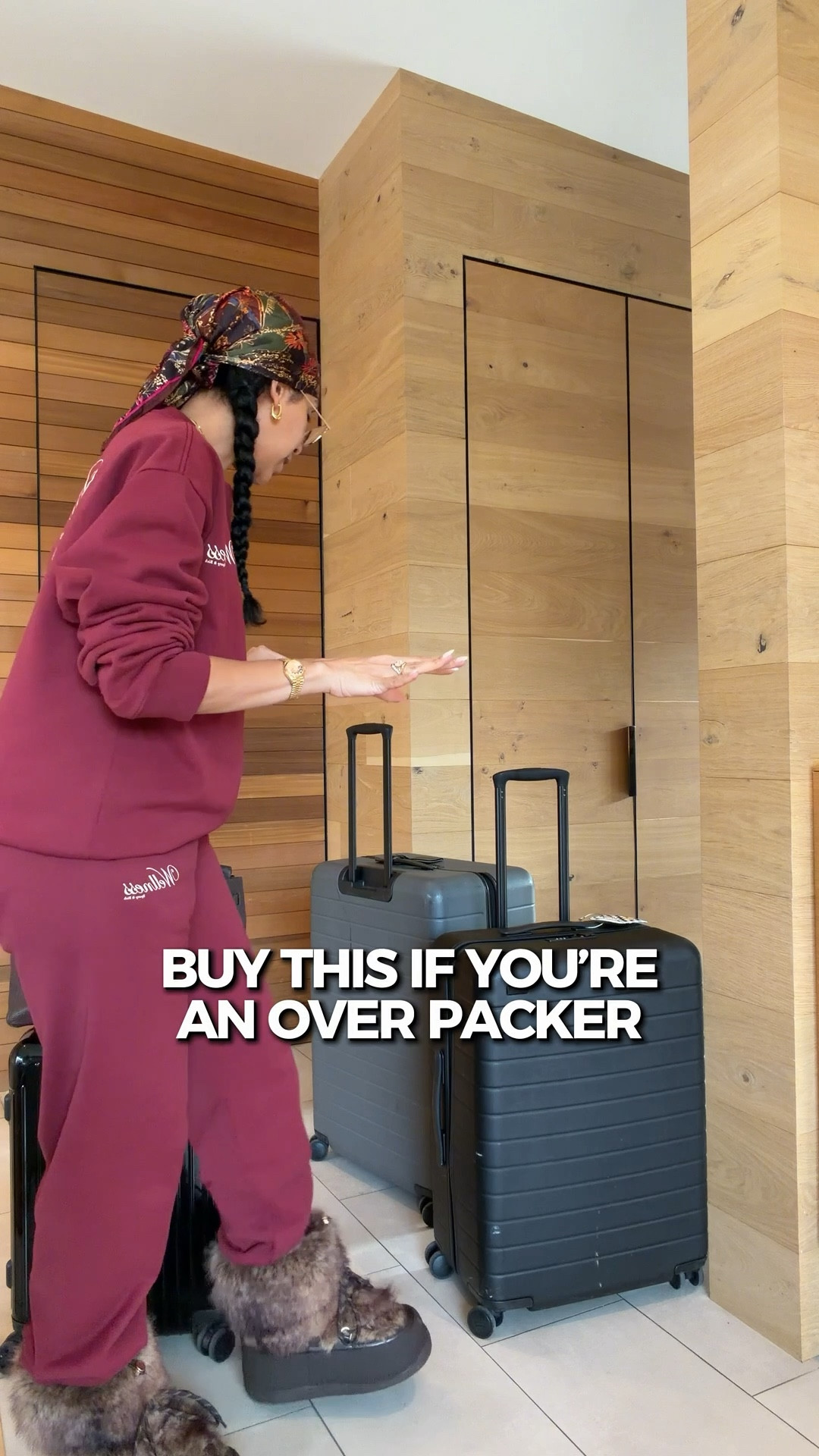 If you travel with multiple suitcases, this luggage strap is a game changer. It connects your bags so you can roll everything through the airport with one hand.

#travelhack #luggagestrap #airporttravel #traveltips #packingtips