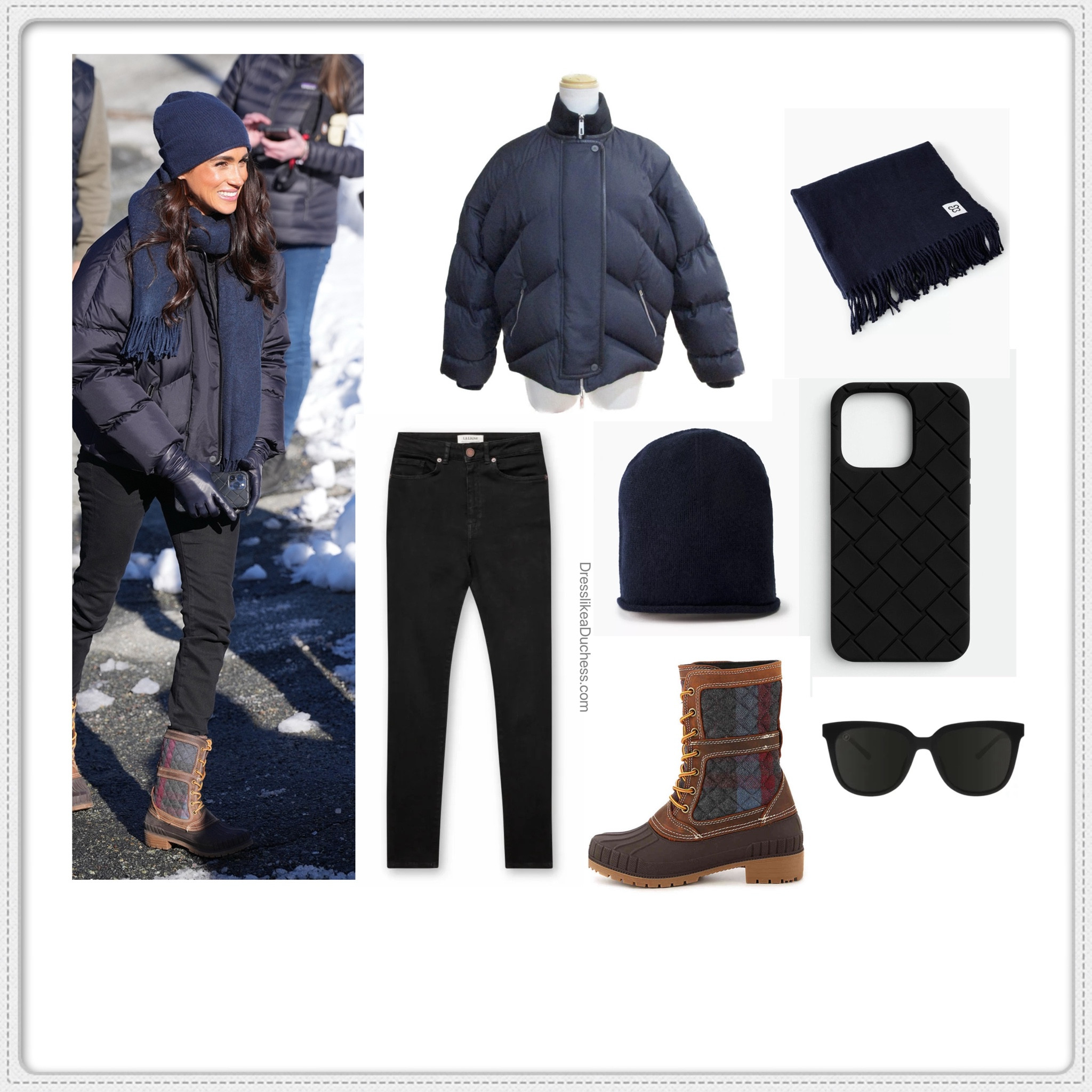 Meghan Markle in Hermes puffer coat in Canada 🇨🇦 🍁