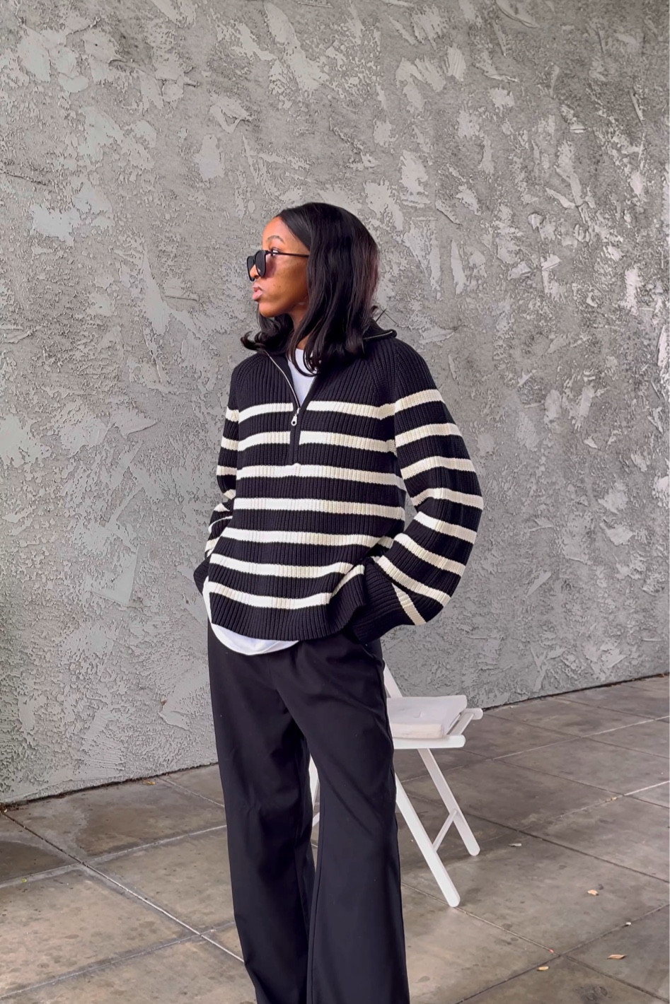 The perfect fall transition sweater🍂 from @hm 

#LTKBacktoSchool #LTKSeasonal #LTKFind