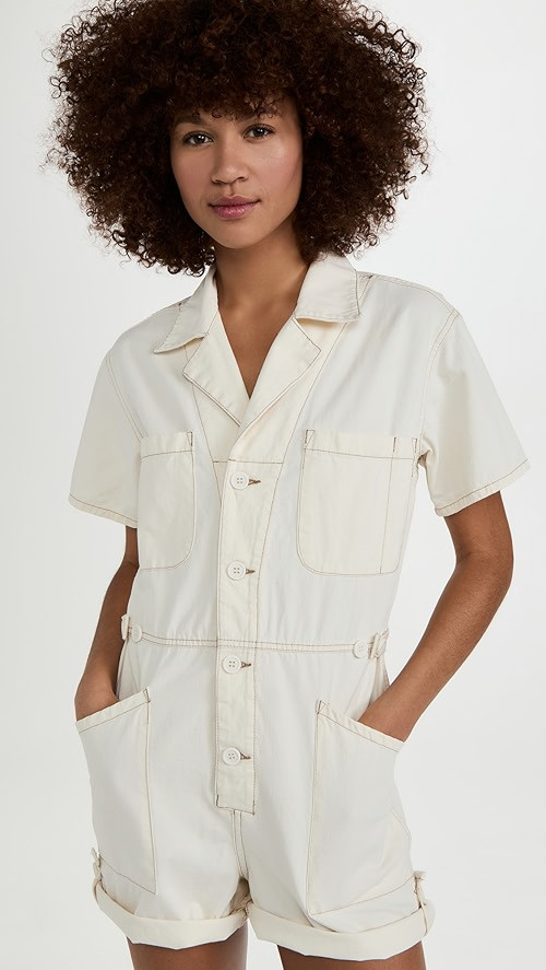 Pistola Denim Parker Field Suit Romper | SHOPBOP | Shopbop