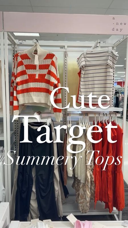 Like and comment “TARGET SUMMER” to have all links sent directly to your messages. These tops are giving me anthro vibes. So cute! True sizing in both and also linked up other cute new arrival tops ✨
.
#target #targetstyle #targetfinds #summerstyle #summeroutfit #momstyle #casualoutfit #casualstyle

#LTKfindsunder50 #LTKsalealert #LTKstyletip
