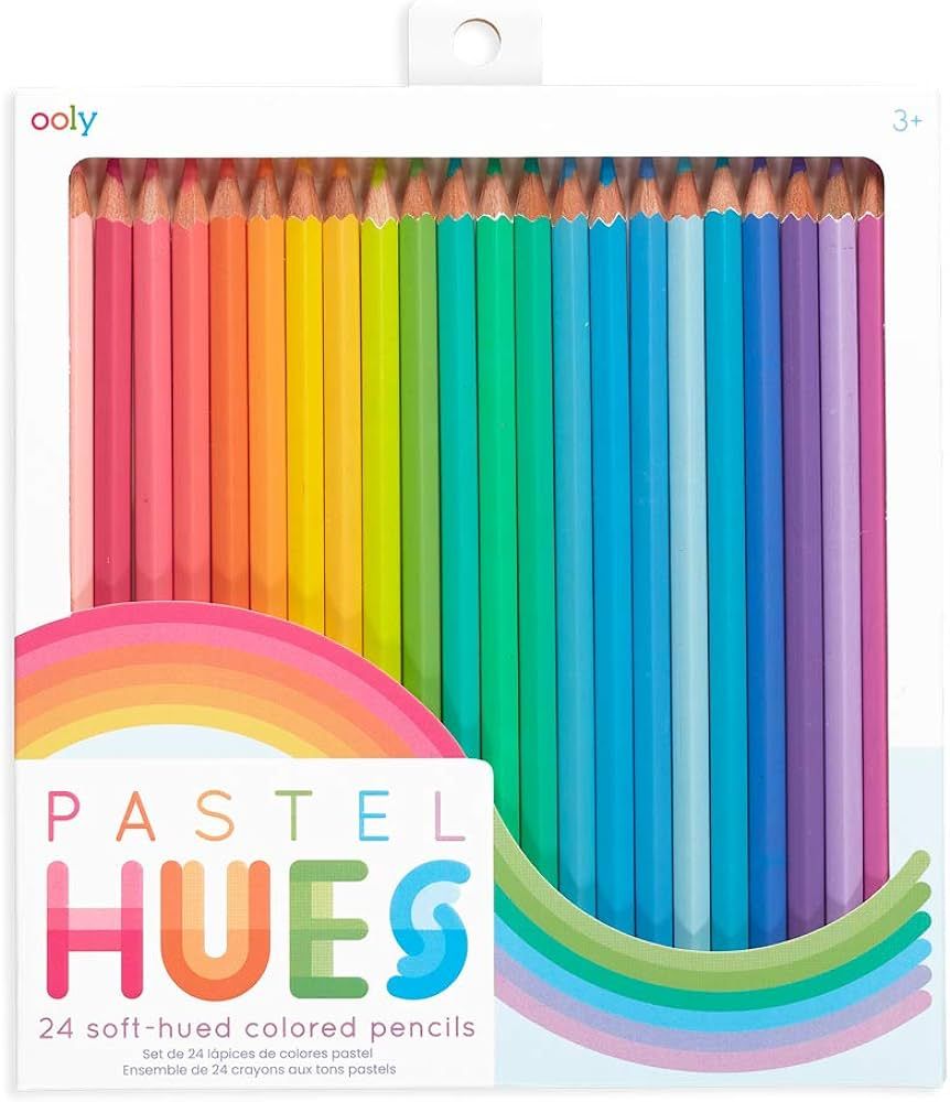Ooly Pastel Hues Colored Pencils - Set of 24 | Amazon (US)