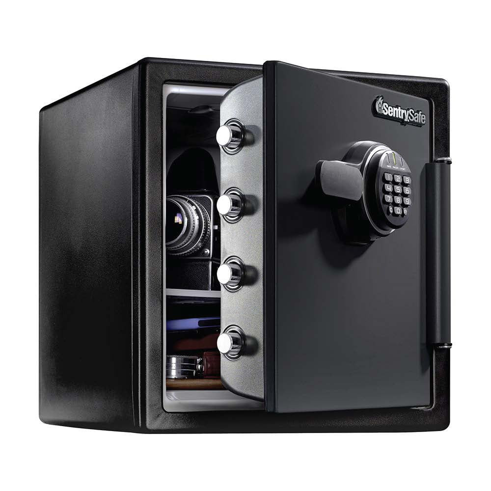 SentrySafe SFW123ES Fire-Resistant and Water-Resistant Safe with Digital Keypad Lock, 1.23 Cu. ft... | Walmart (US)