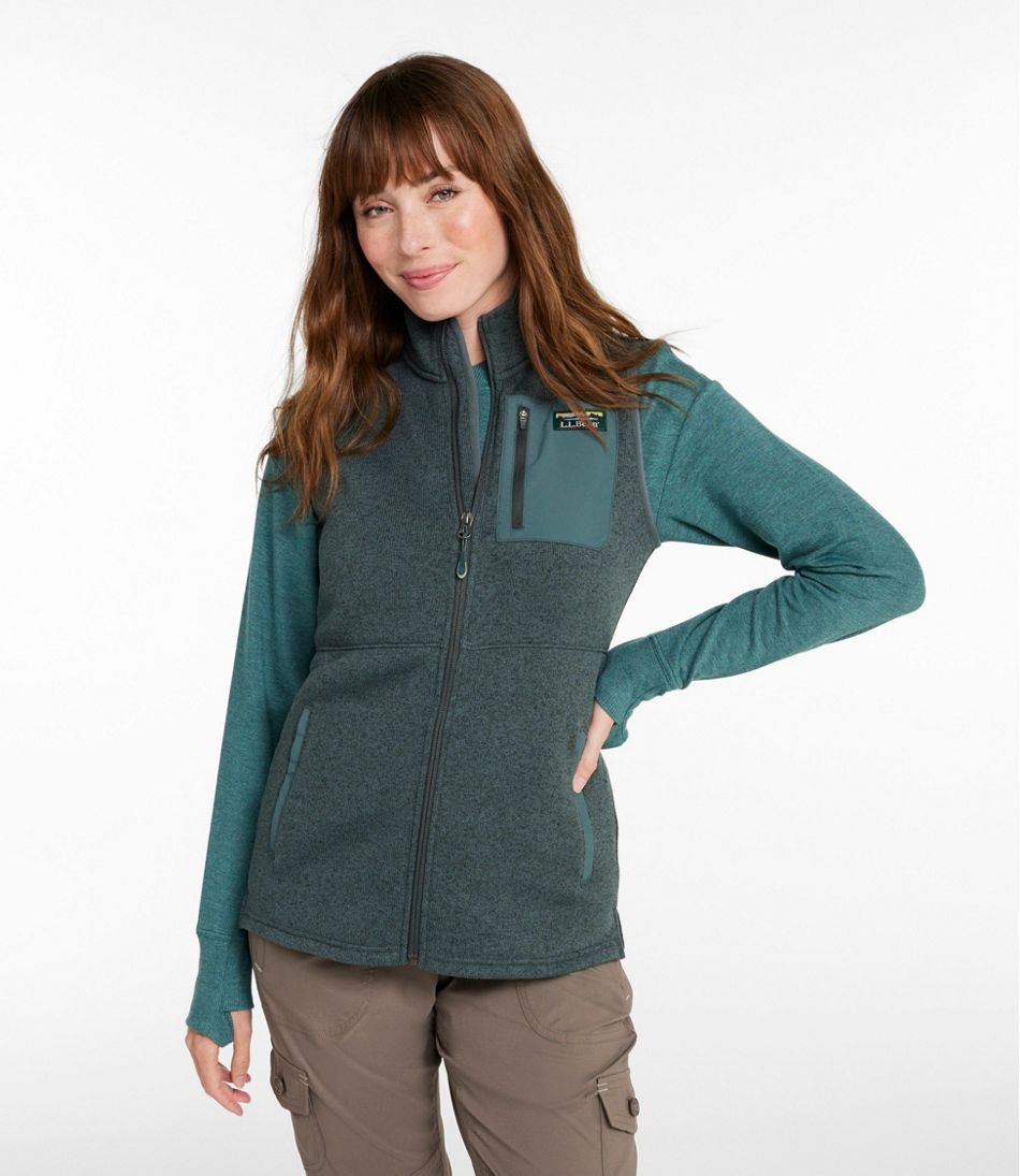 Women's L.L.Bean Sweater Fleece Long Vest | L.L. Bean