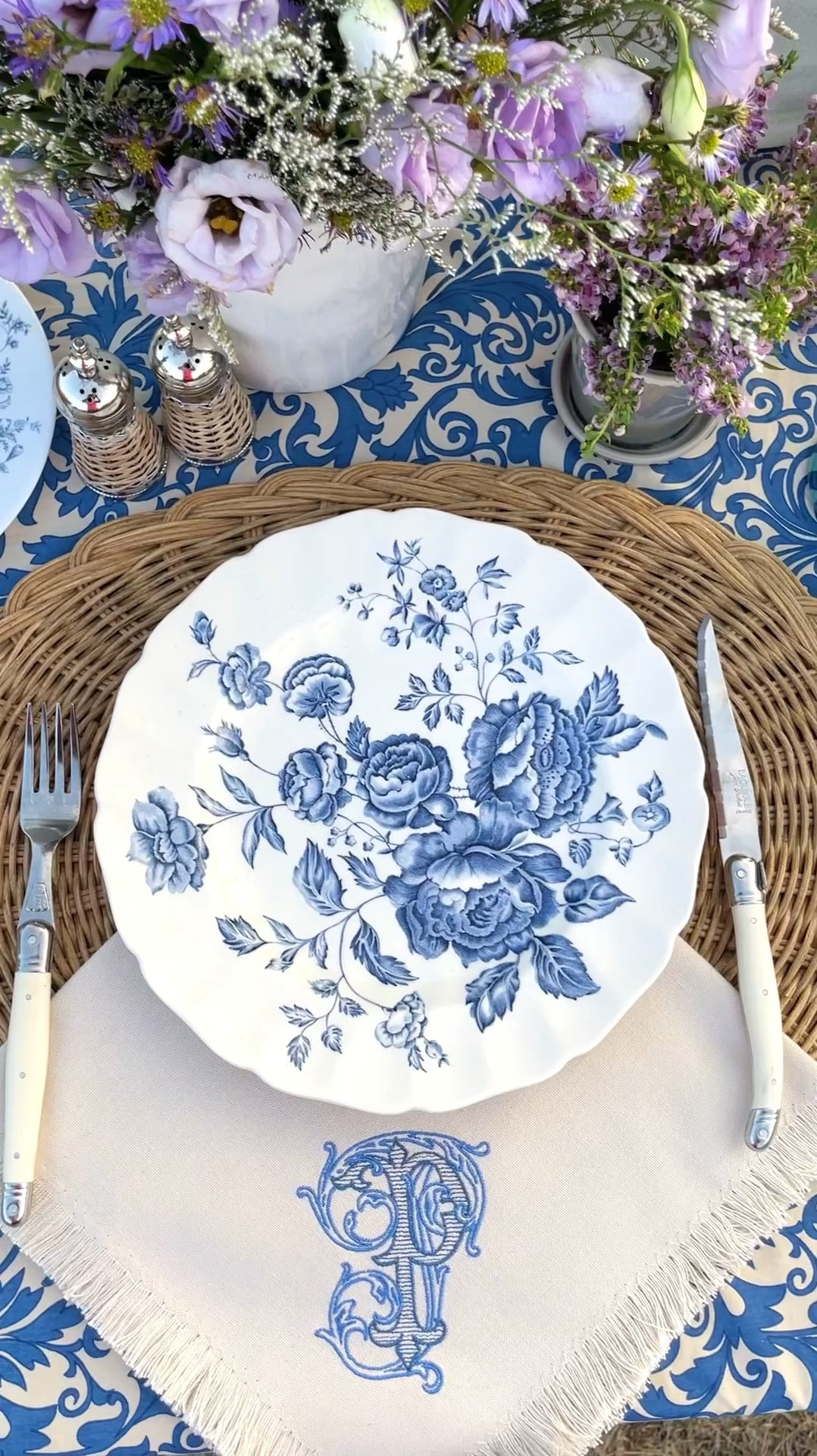 Outdoor dining Provence style!
#outdoorentertaining #outdoortablescape #provencethemed
#gardentable #rusticstyle

#LTKVideo #LTKSeasonal #LTKHome