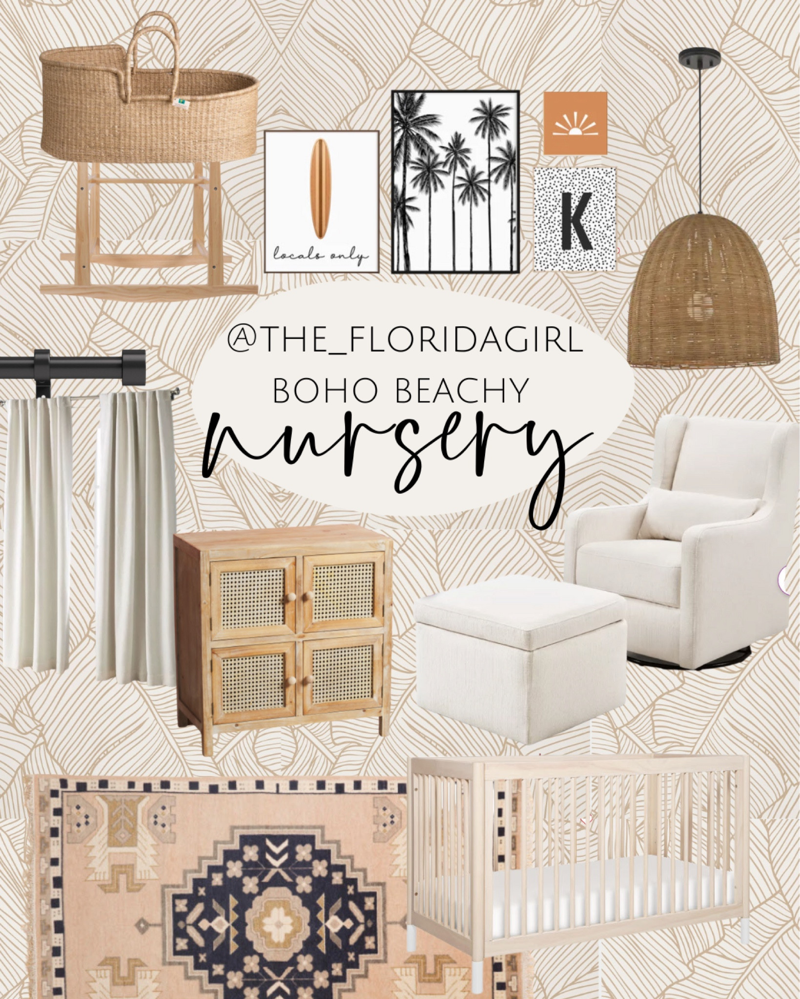 Boho Beachy Nursery Vibes #nursery #babynursery #crib #recliner #rockingchair #boho #rattan #tropical #beachy #kidsrooms #storage #bassinet #babygear #babyitems #coastaldecor #cane #rattanfurniture #girlsbedroom #boysbedroom #girlnursery #boynursery 

#LTKFind #LTKfamily #LTKhome