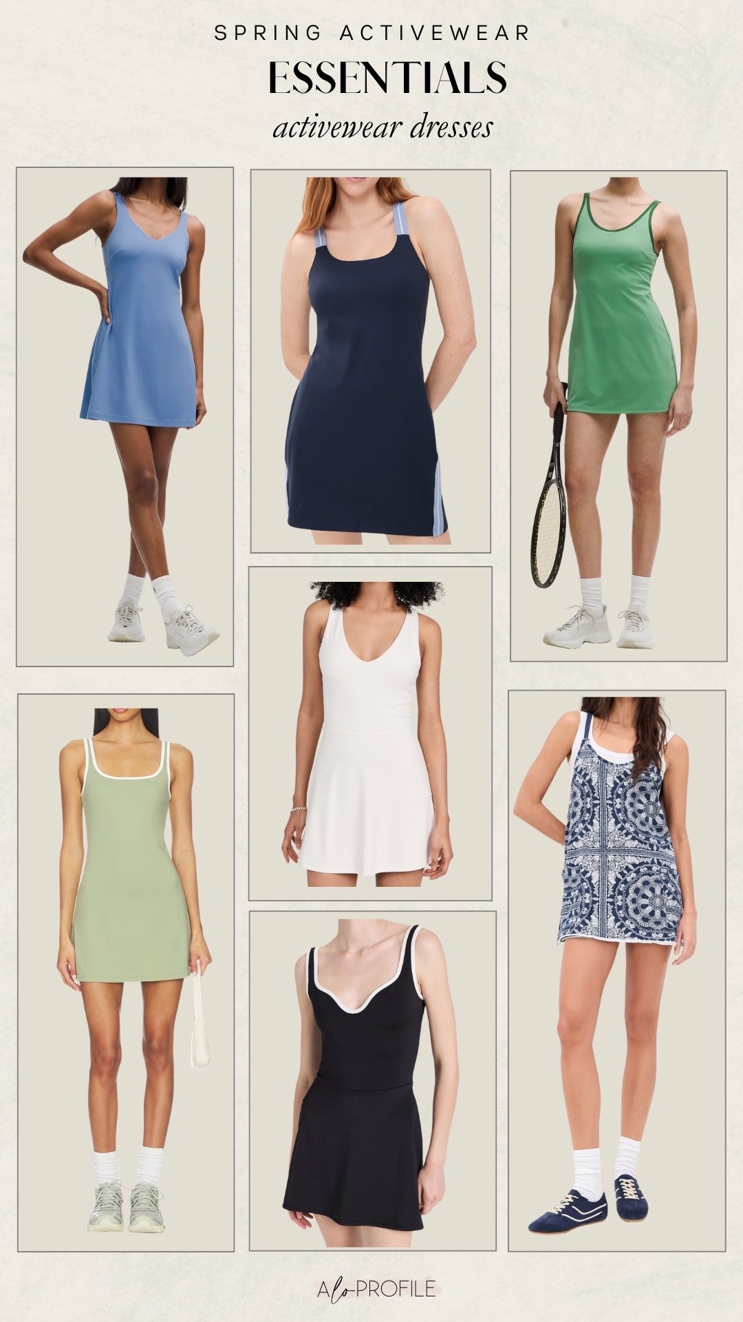 Spring Activewear Essentials: Active Dresses // spring athleisure, spring activewear, spring dresses, summer activewear,  casual spring outfit,  casual dress, errand outfit