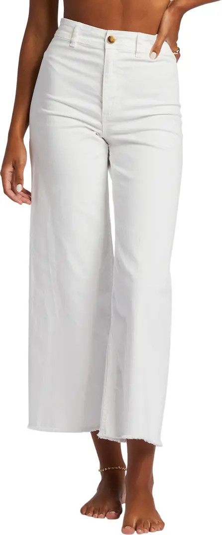 Free Fall Stretch Crop Wide Leg Pants | Nordstrom