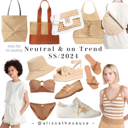 Noteworthy Neutrals 🤎🤍🤎🤍
The straw bag, raffia shoes, even cute golden goose sneakers with a raffia star ⭐️ 
Any of these items would make for a safe Mothers Day gift 💝 
Just saying 😉 

#LTKItBag #LTKGiftGuide #LTKSeasonal