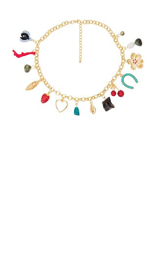 Charm Necklace in Multi | Revolve Clothing (Global)