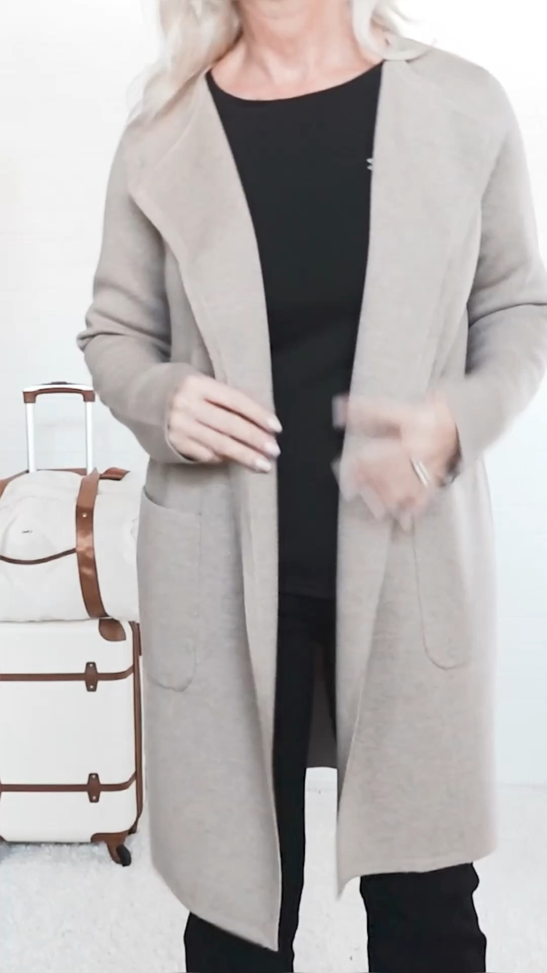 Classy travel outfit

#LTKVideo #LTKOver40 #LTKTravel