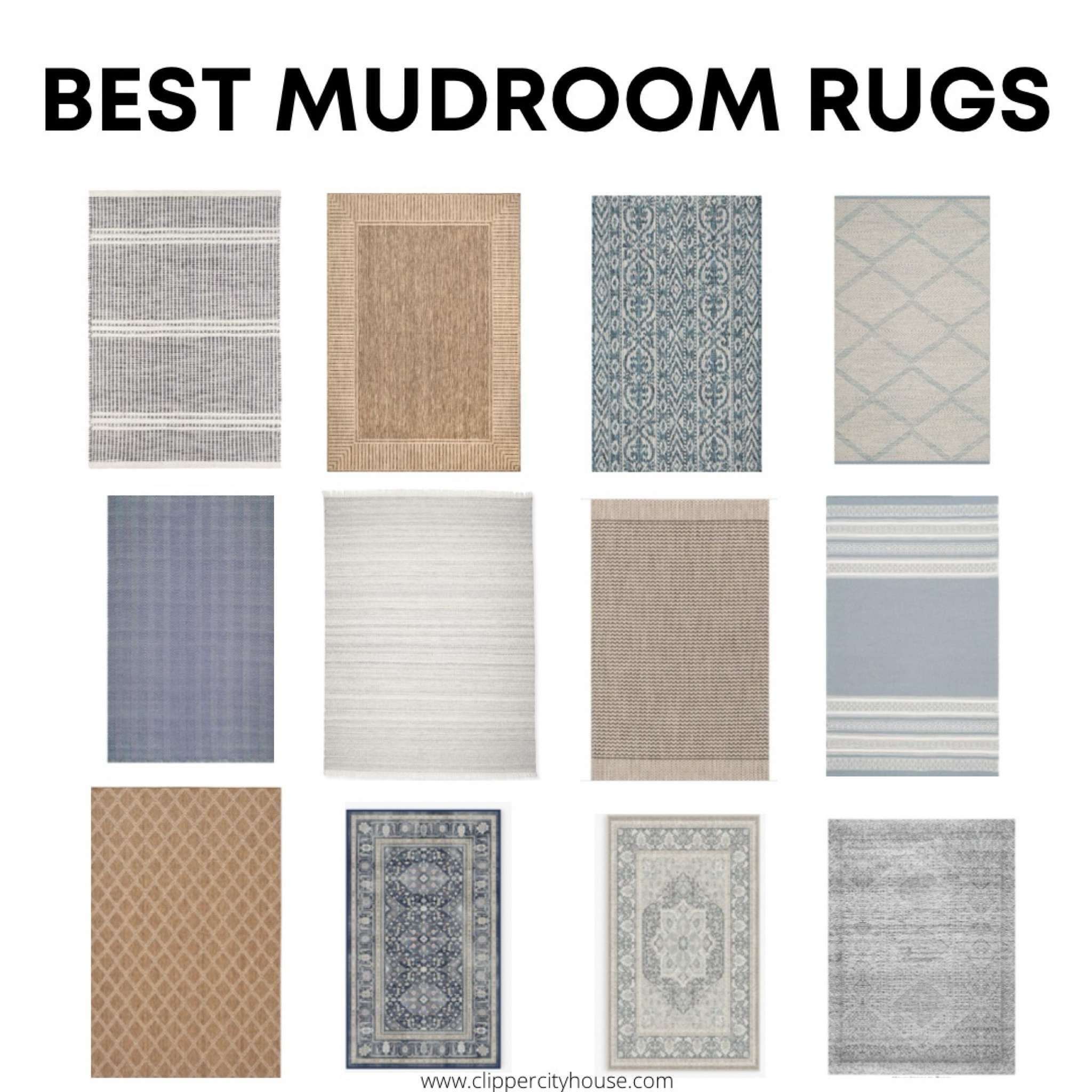 Neutral Mudroom rugs! Whether you are looking for a traditional entryway rug, a washable rug or a modern coastal Mudroom rug - I have tons of great options in my latest blog post on clippercityhouse.com

Rugs for Mudroom, Mudroom rugs, entryway rugs, Mudroom mat, overstock rugs, Mudroom rug, entryway rug, best entry rug, rugs for entryway, best entry rug, Mudroom carpet, Mudroom floor mats

#LTKFindsUnder50 #LTKHome #LTKU