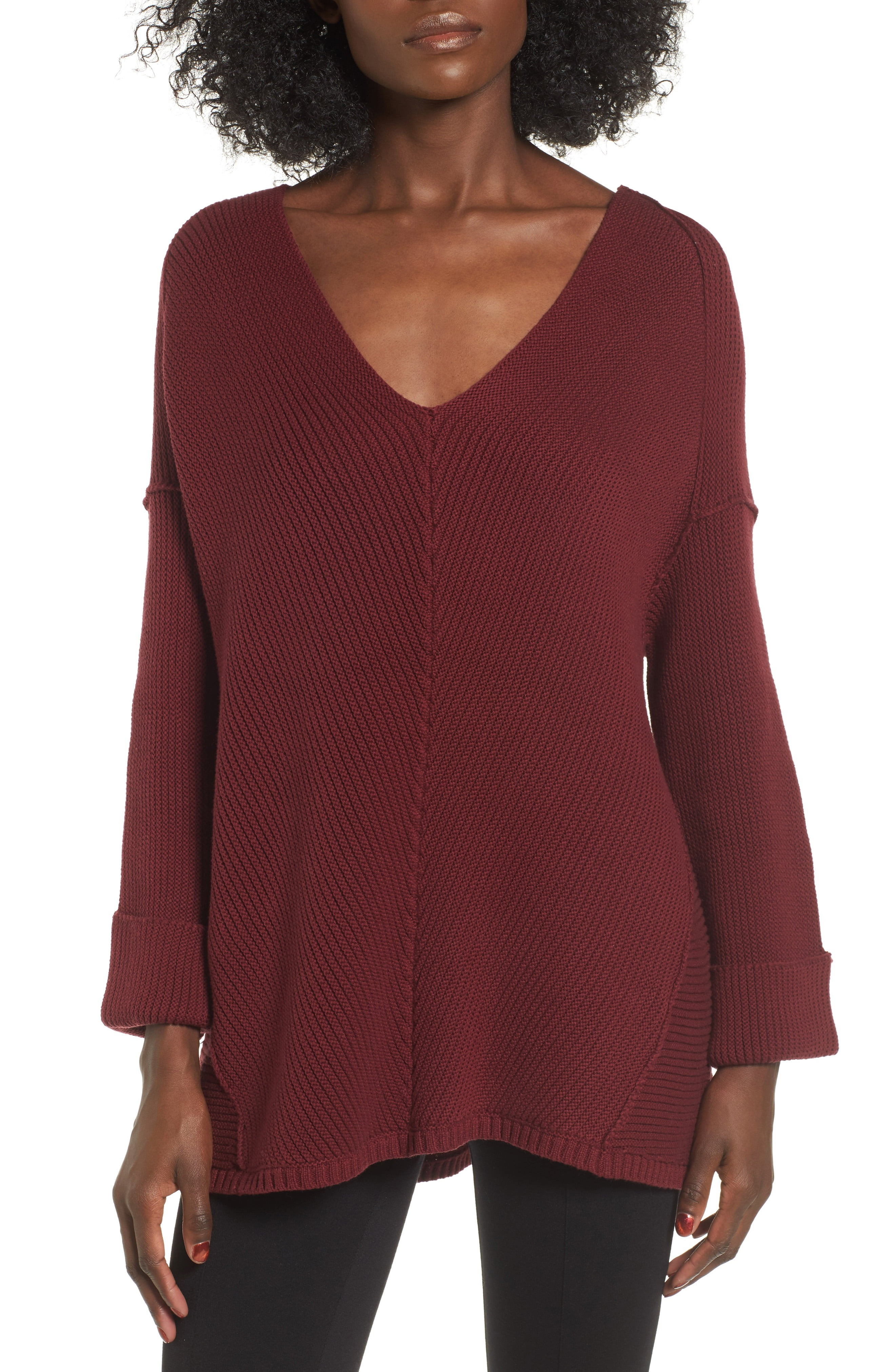 Cuff Sleeve Pullover | Nordstrom