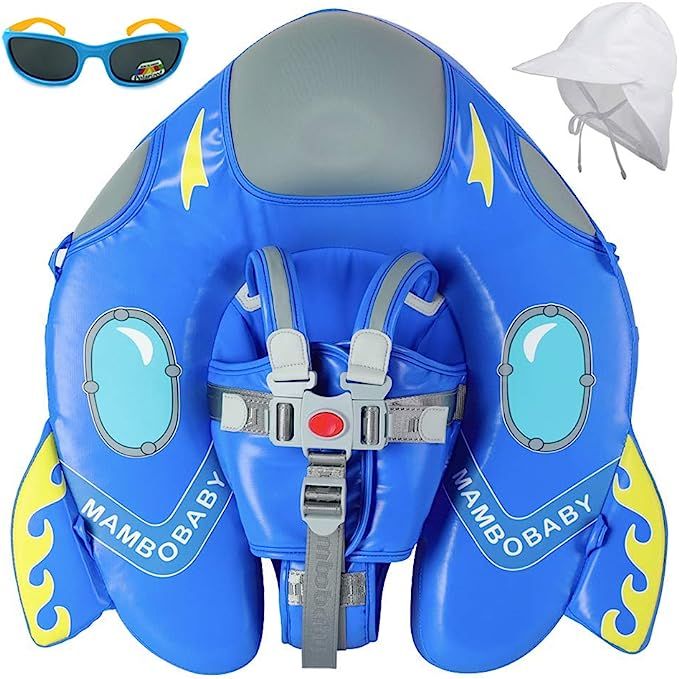 HECCEI Upgrade Baby Float for Infant Waist Swimming Ring Swim Trainer Life Vest Non-Inflatable Fl... | Amazon (US)