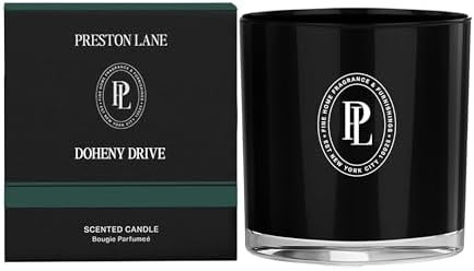 Preston Lane Luxury 2-Wick Scented Candle, Doheny Drive, 7.5 oz Hand-Poured in USA | Long Burn Ti... | Amazon (US)