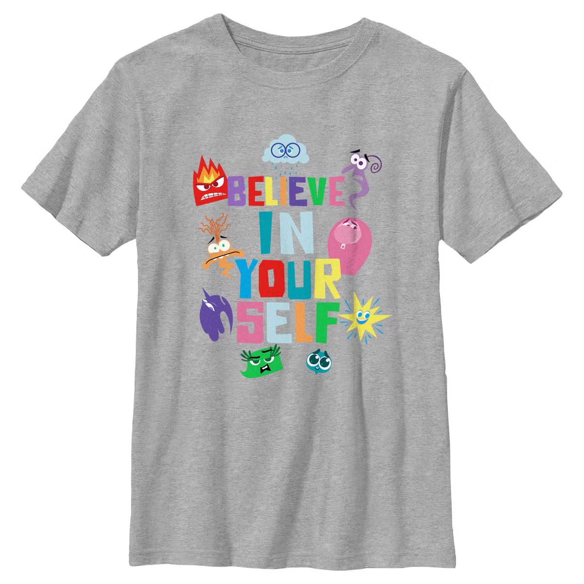 Boy's Inside Out 2 Believe In Your Self T-Shirt | Target