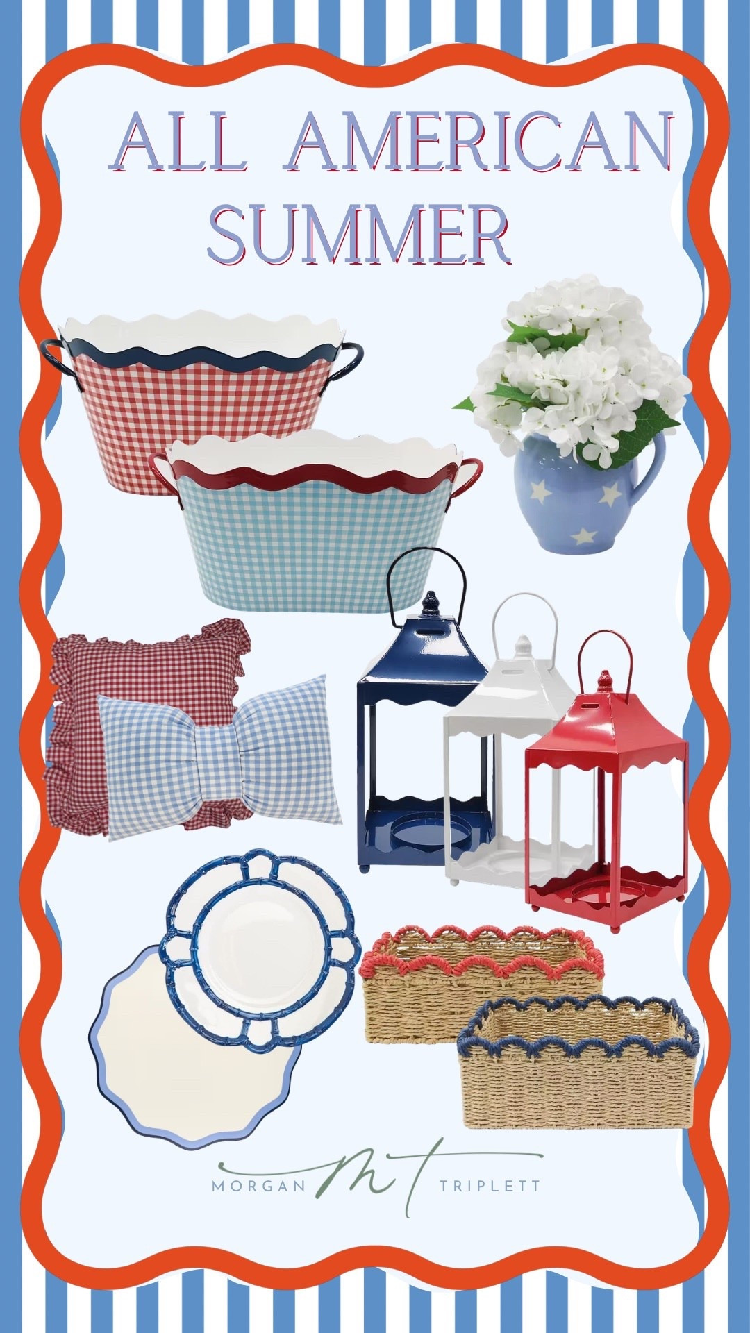 Everything you need to prepare for an American summer 

Red white and blue, Americana, Memorial Day, Fourth of July 

#LTKSaleAlert #LTKSeasonal #LTKHome