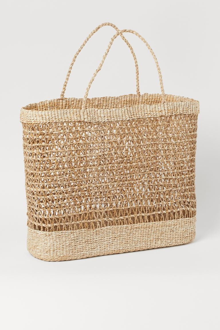 Large Straw Bag | H&M (US + CA)