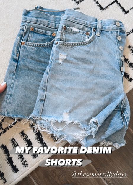 2 of my favorite denim shorts I wear on repeat in Spring and Summer 👌🏼

#LTKfindsunder100 #LTKstyletip #LTKMostLoved