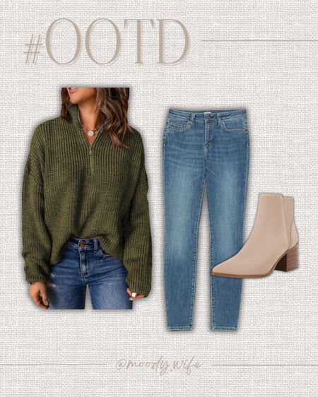 outfit of the day // ootd // spring style // new mom style // cozy sweater // amazon finds // amazon favorites 

#LTKfindsunder100 #LTKstyletip #LTKfindsunder50
