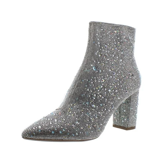 Betsey Johnson Cady Women's Boots Rhinestone Size 9 M | Walmart (US)