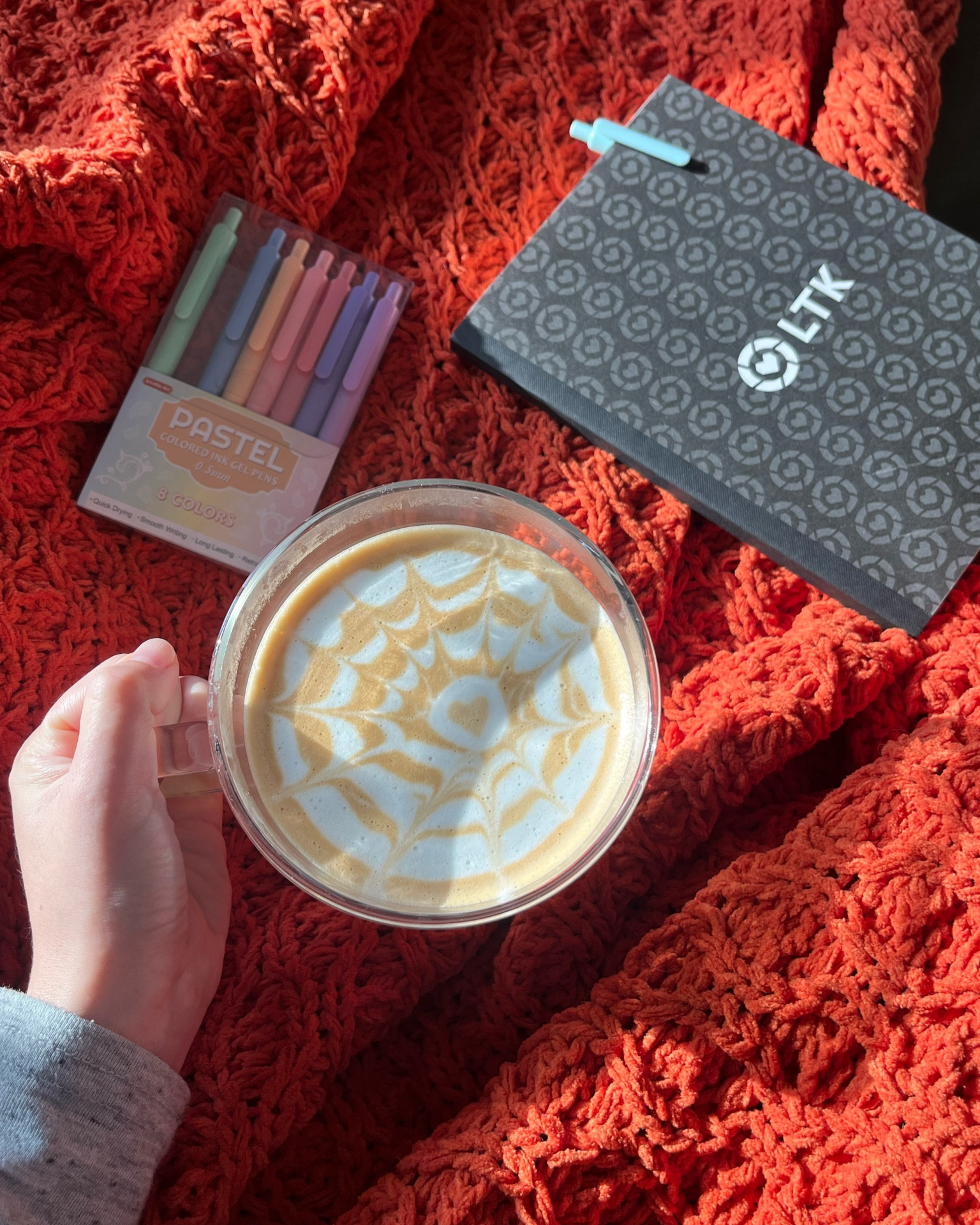 Morning coffee and journaling ♡ peaceful way to wake up and start the day. Received these gel pens and I love how they look when I journal 😍

#LTKGiftGuide #LTKhome