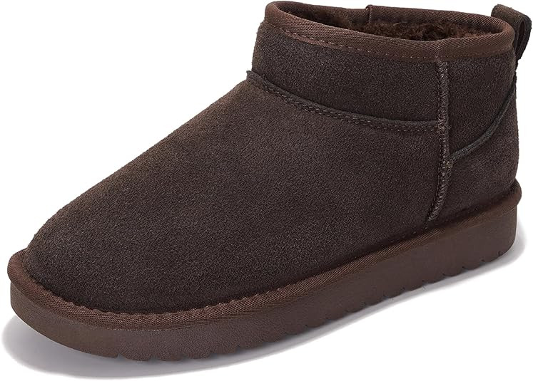 Project Cloud Genuine Suede Ankle Boots for Women - Water Resistant with Memory Foam Insole Winte... | Amazon (US)