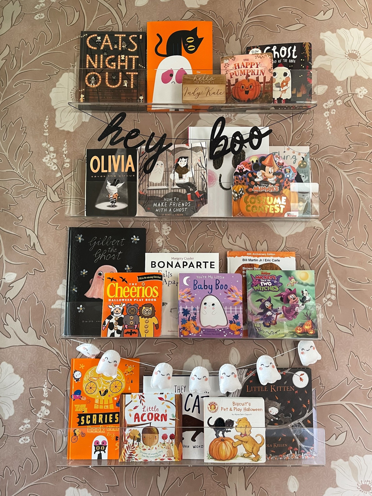 Halloween books, Halloween decor, kid’s book shelves, acrylic book shelves 

#LTKHalloween #LTKHome #LTKKids