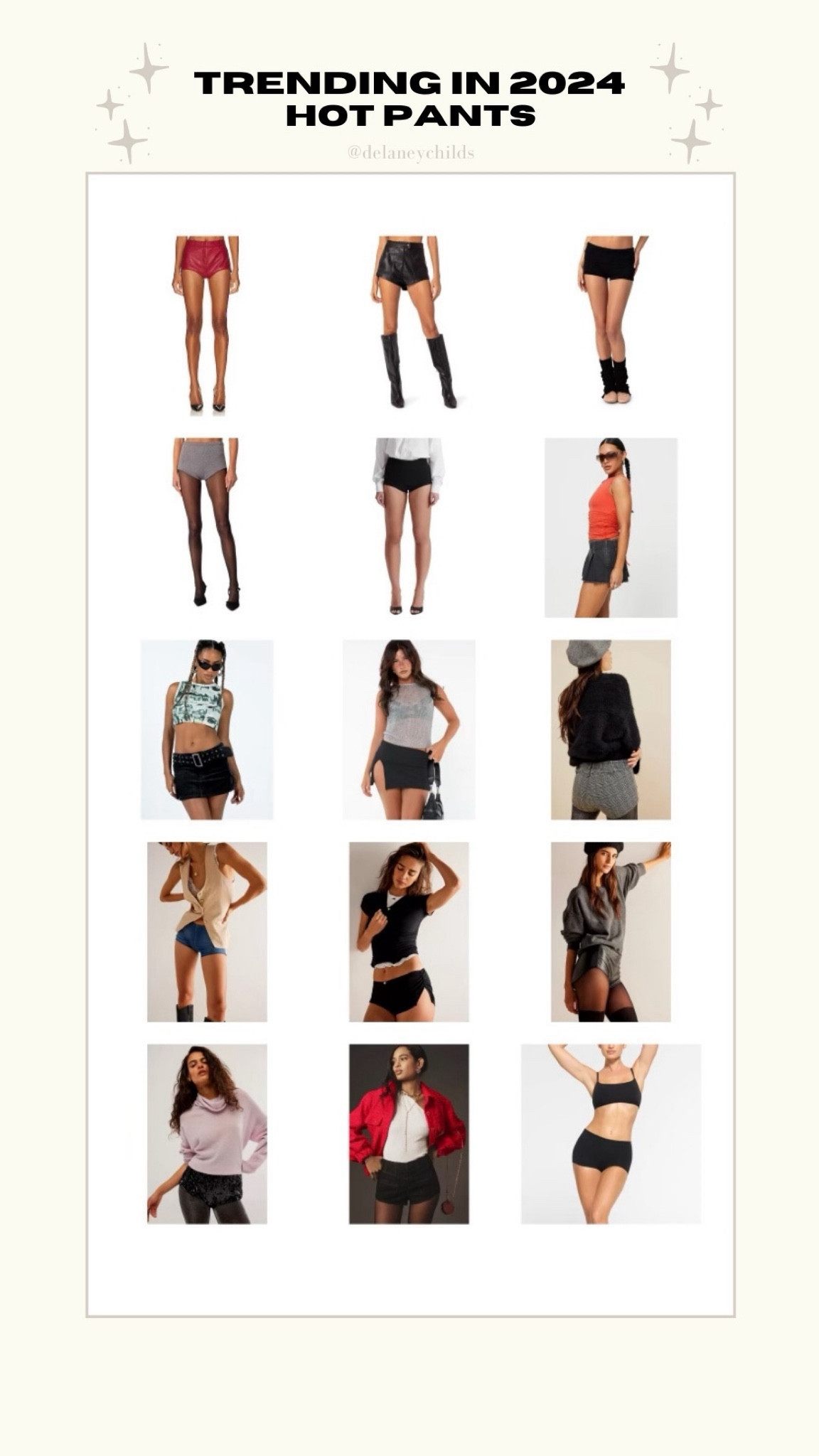 trending in 2024: hot pants 

check out styling tips in my 2024 trend predictions YouTube video 🔥 

#LTKfindsunder100 #LTKstyletip #LTKfindsunder50