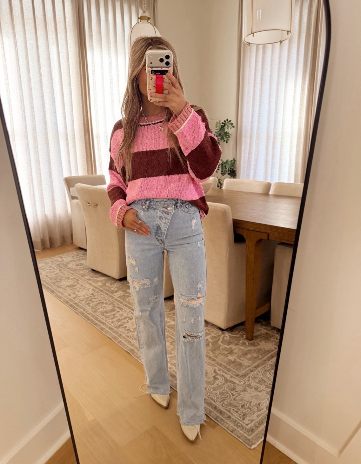Sweater is on sale for $30 right now!🩷

#LTKSpringSale #LTKSaleAlert #LTKootd