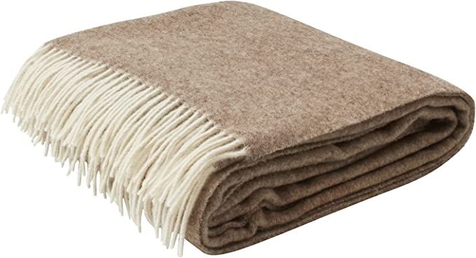 Cozy Blankets | Wool Blanket/Throw | 100% New Zealand Wool | Perfect for Home and Outdoors | Virg... | Amazon (US)