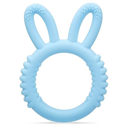 MISSLILI Silicone Babies Teethers Baby Teething Toys for Soothe Massage Sore Gums for 3-12 Months... | Amazon (US)