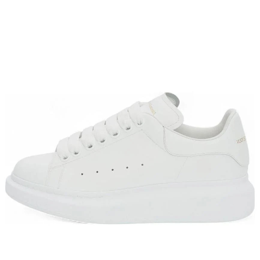 (WMNS) Alexander McQueen Oversized 'Triple White' 553770-WIEE0-9000 | KICKS CREW
