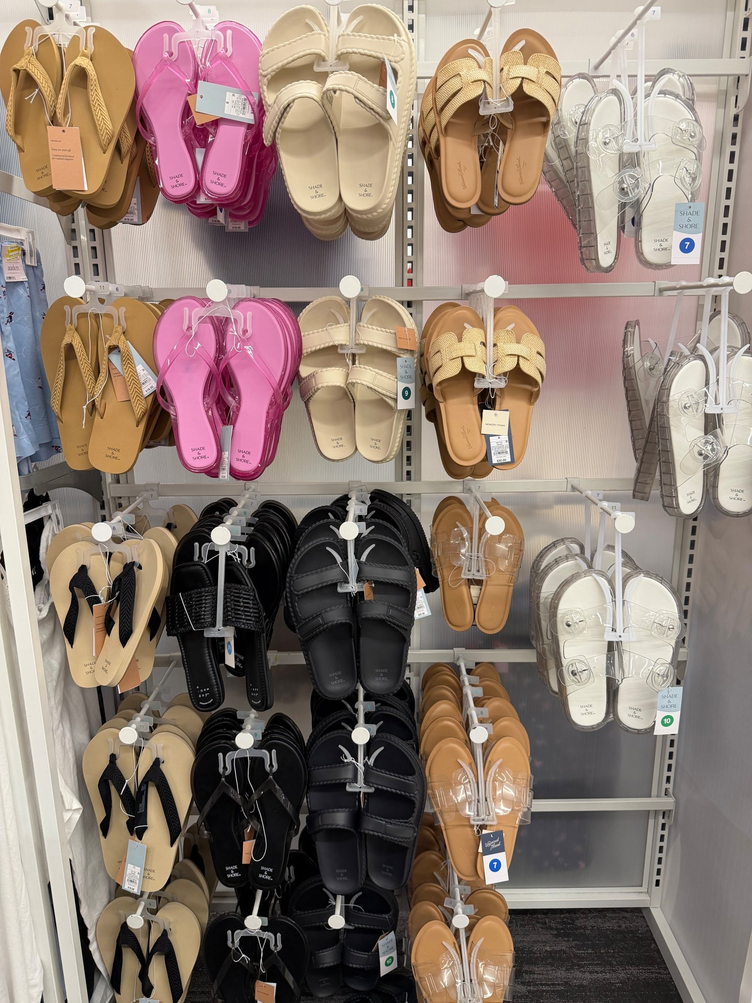 New target shoes 
Sandals 