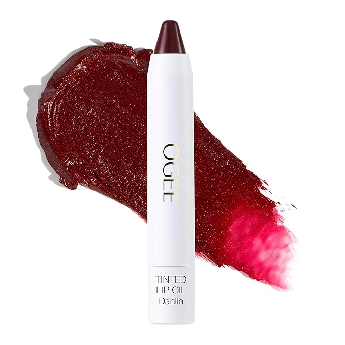 Ogee Tinted Sculpted Lip Oil - Lip Stain Made with 100% Organic Coconut Oil, Jojoba Oil, and Vita... | Amazon (US)