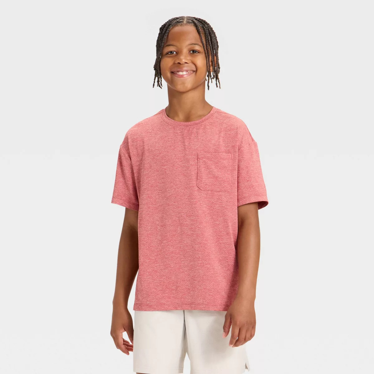 Boys' Ventilated Pocket T-Shirt - All In Motion™ | Target