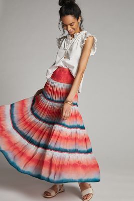 Ronnie Tie-Dye Maxi Skirt | Anthropologie (US)