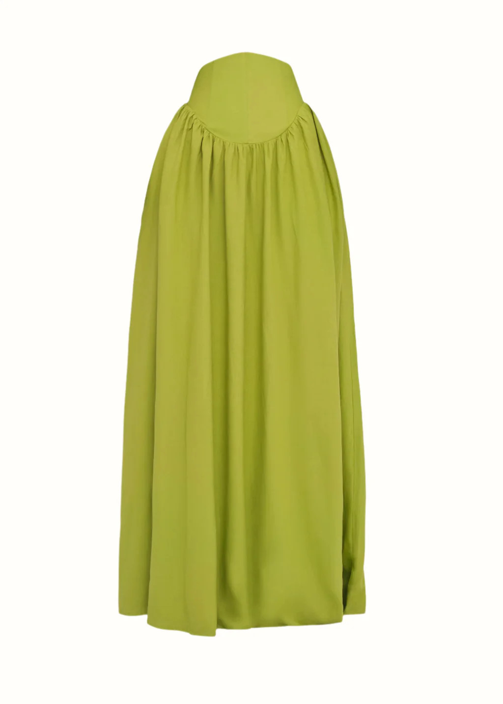 PADO CORSET MAXI SKIRT - LIME | ANDREA IYAMAH