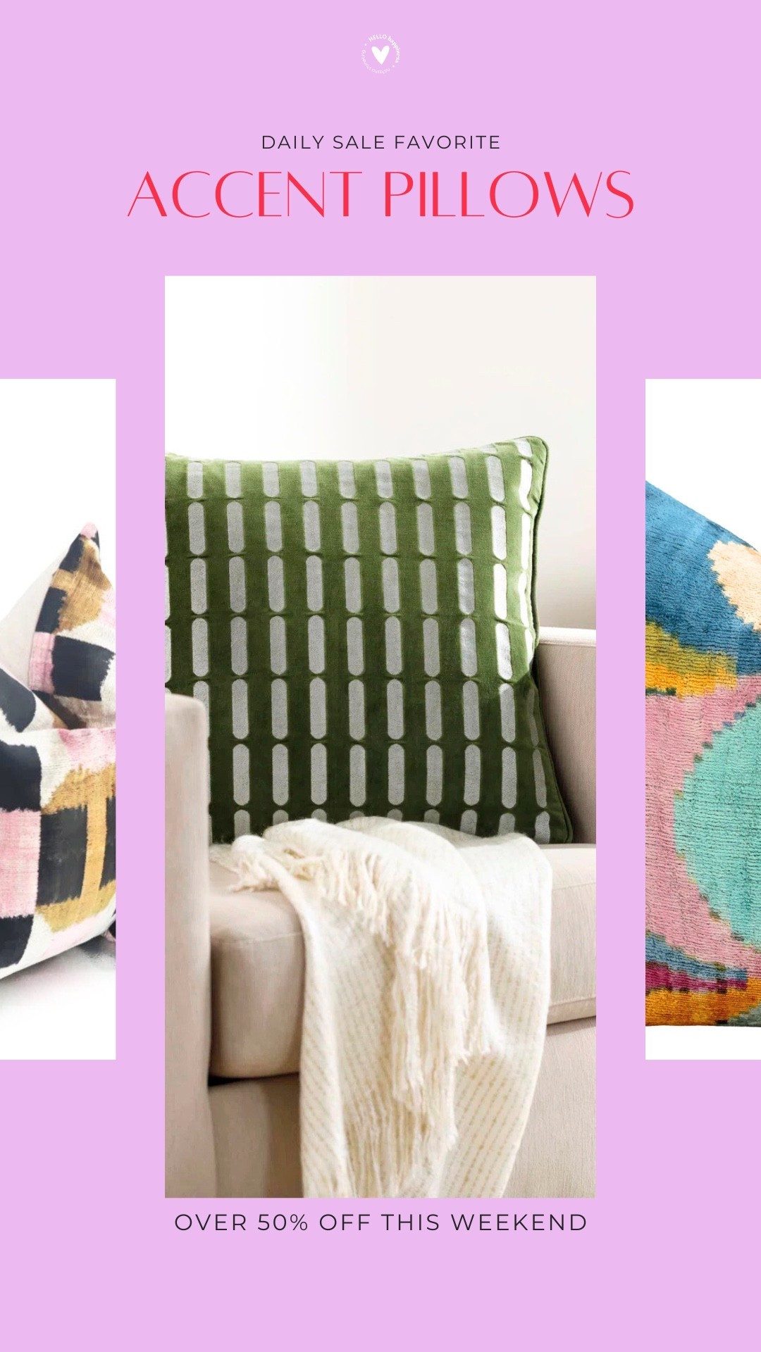 accent pillows on sale! 

#LTKSaleAlert #LTKHome