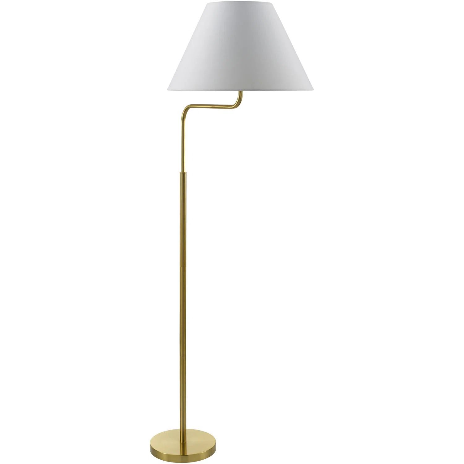 Birch Lane™ Rayna 60.8'' Brass Swing Arm Floor Lamp & Reviews | Wayfair | Wayfair North America