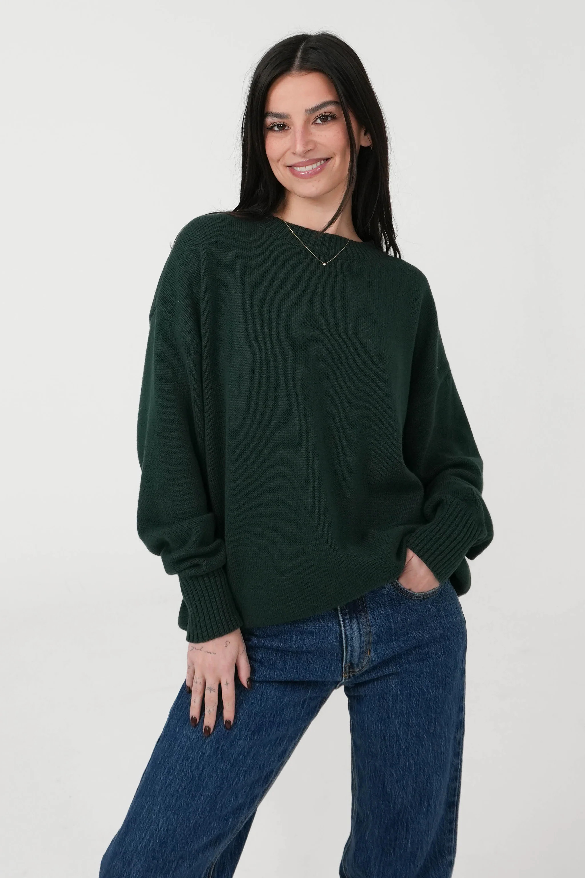 Sunny Sweater in Green | Grey Bandit