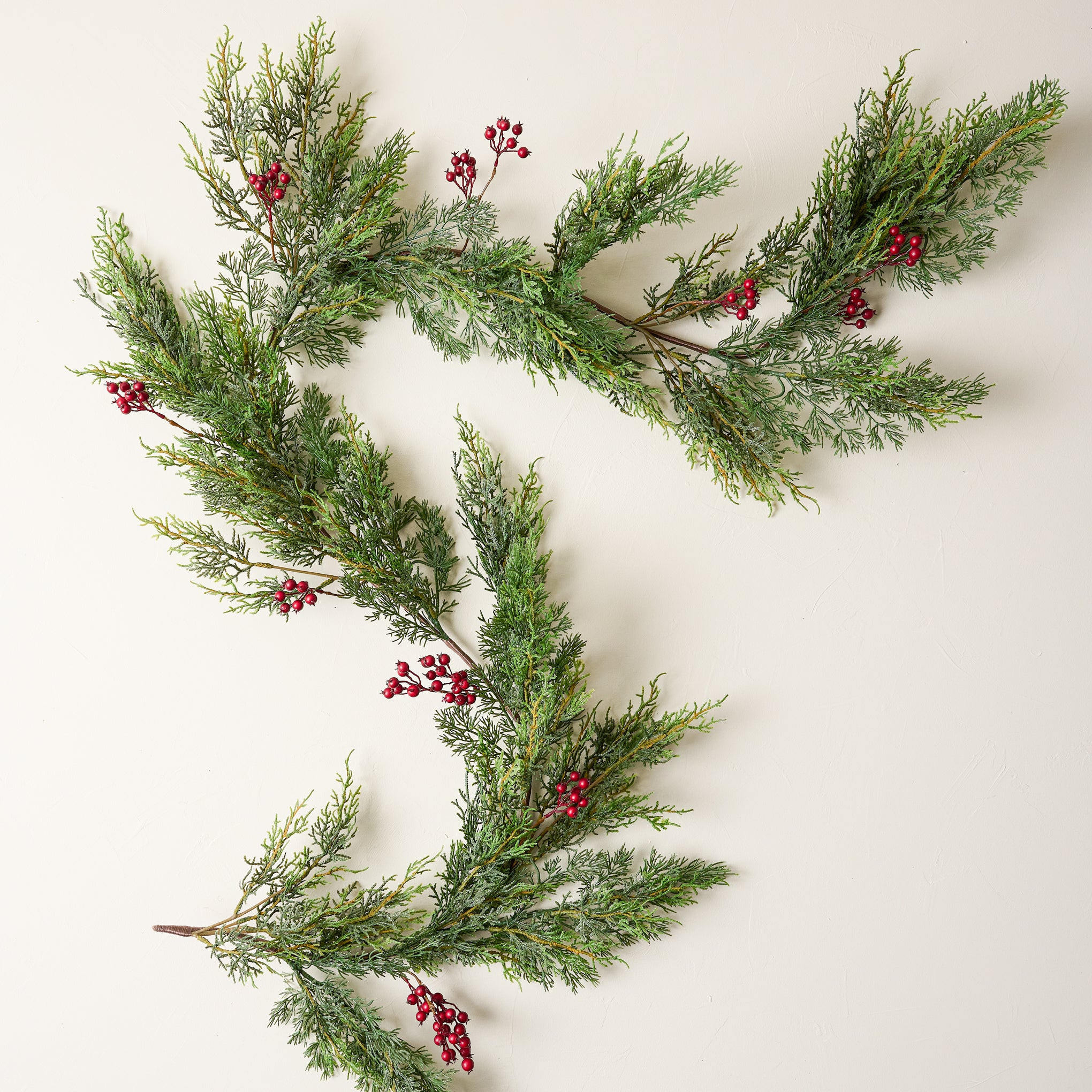 Red Berry and Cedar Garland | Magnolia