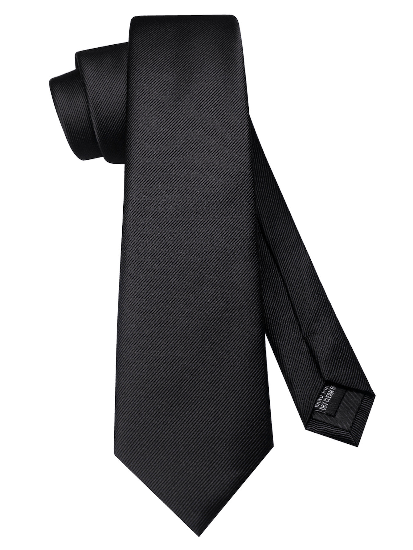 1pc Men's Fashionable 7cm Business Formal Black Necktie Casual | SHEIN