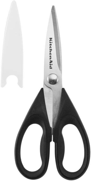 KitchenAid All Purpose Shears with Protective Sheath, 8.72-Inch, Black | Amazon (US)