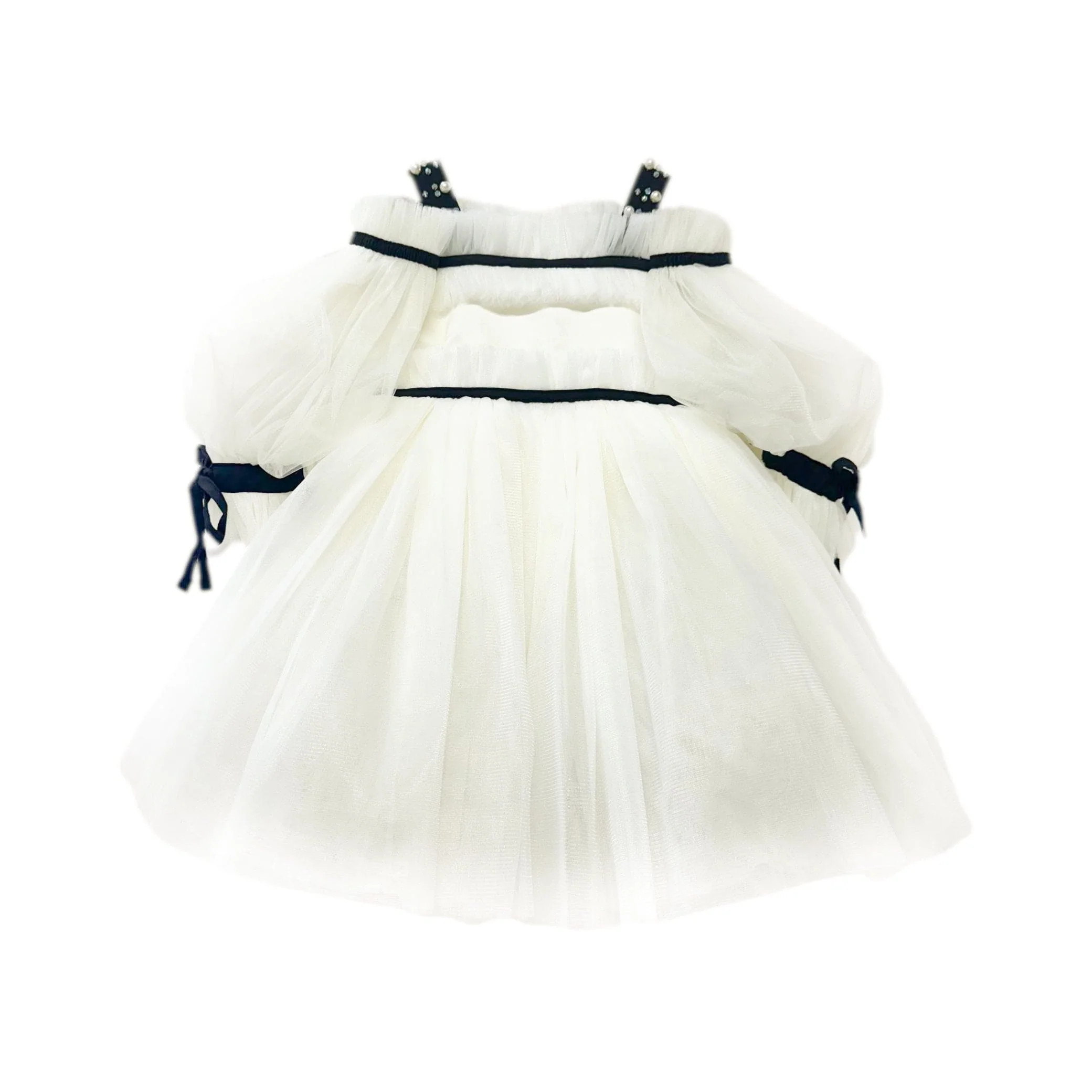 Coco-Ivory Tulle Dress | petite maison kids