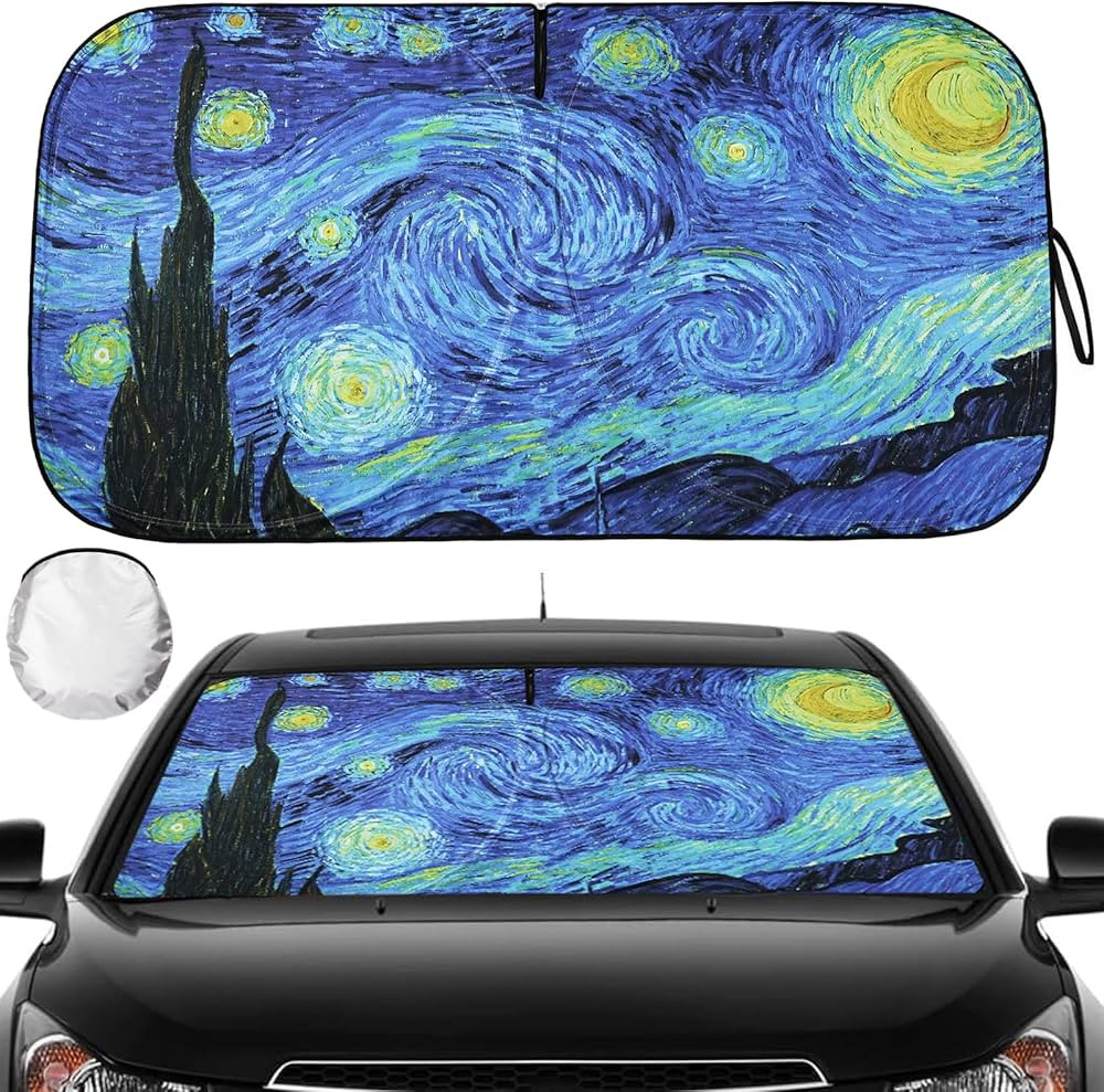 Windshield Sun Shade - Car Sun Shade Windshield, Reflector Sunshade Offers Ultimate Sun Protectio... | Amazon (US)