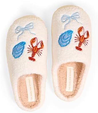 The Darling Effect Fuzzy Slippers - Parent | Amazon (US)