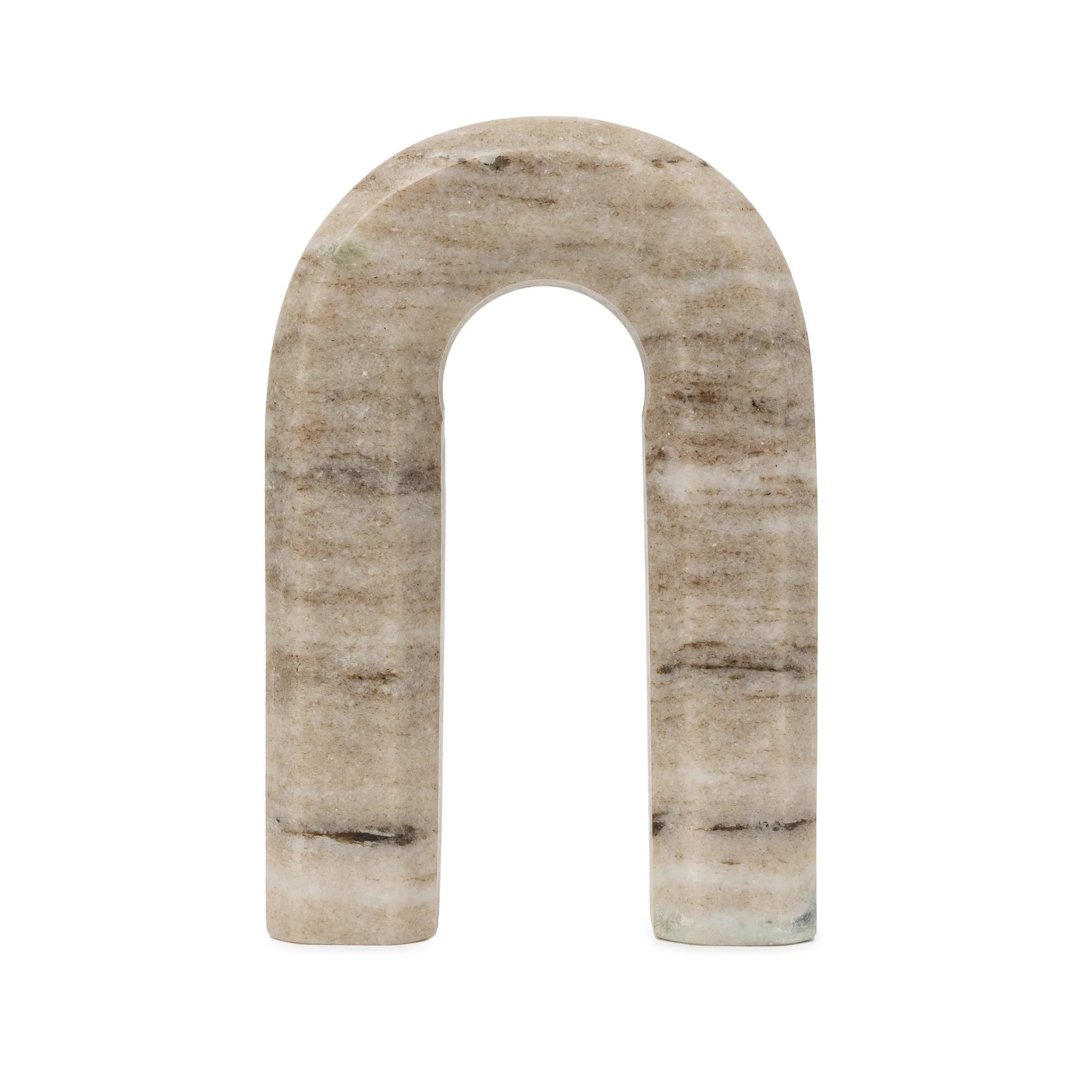 Better Homes & Gardens Tan Marble Decorative Arch, 6" | Walmart (US)