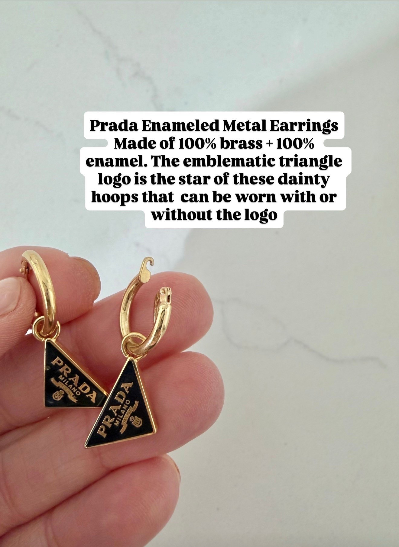 New arrival Prada hoops 



#LTKU #LTKOver40 #LTKootd